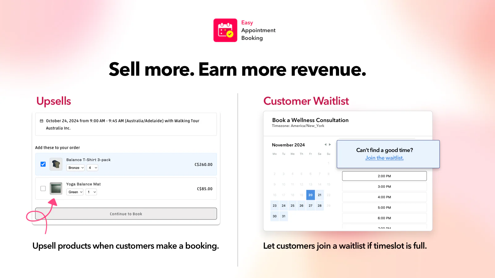 screenshot of Easy Appointment Booking